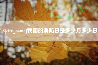 琼中我国的消防日是多少月多少日