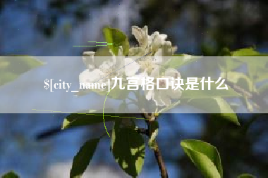琼中九宫格口诀是什么