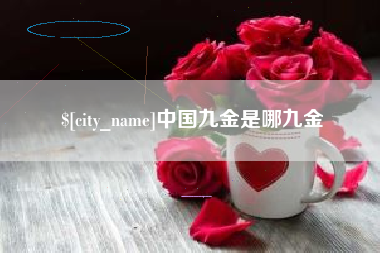 琼中中国九金是哪九金