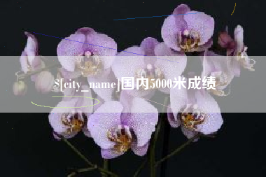 琼中国内5000米成绩