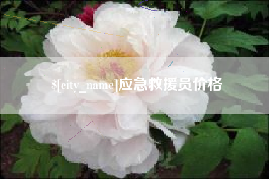 琼中应急救援员价格