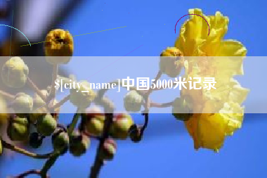 琼中中国5000米记录
