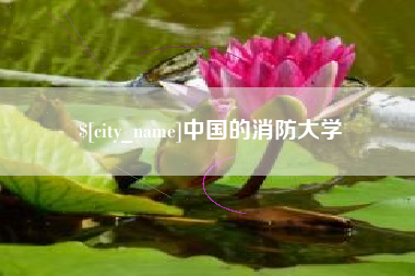 琼中中国的消防大学