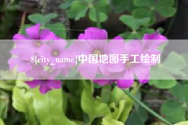 琼中中国地图手工绘制