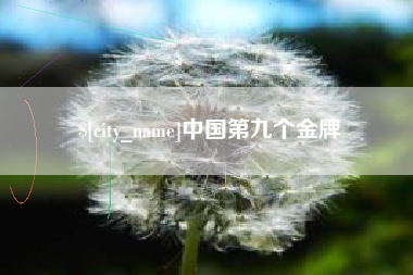 琼中中国第九个金牌