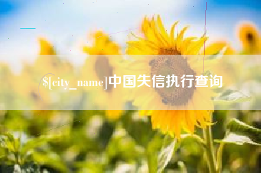 琼中中国失信执行查询