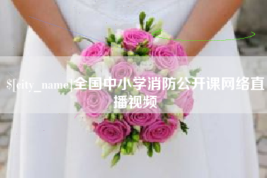 琼中全国中小学消防公开课网络直播视频