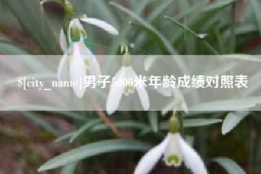 琼中男子5000米年龄成绩对照表