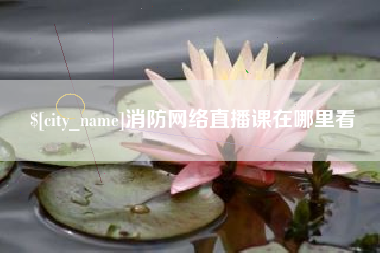 琼中消防网络直播课在哪里看