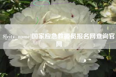 琼中国家应急救援员报名网查询官网