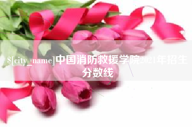 琼中中国消防救援学院2021年招生分数线