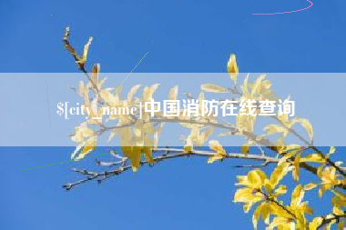 琼中中国消防在线查询