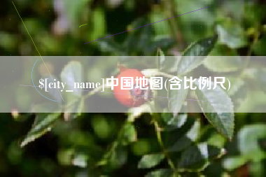 琼中中国地图(含比例尺)