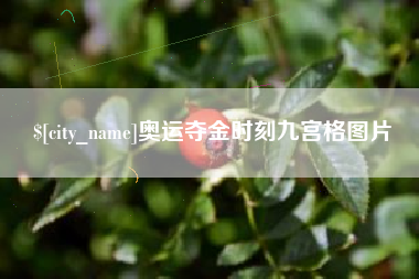 琼中奥运夺金时刻九宫格图片